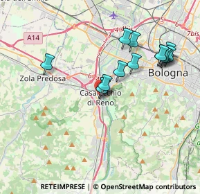 Mappa Via Martiri della Libertà, 40033 Casalecchio di Reno BO, Italia (3.6)