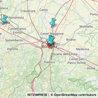 Mappa Via di Barbiano, 40124 Bologna BO, Italia (27.0475)