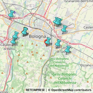 Mappa Via Emilio Baumann, 40137 Bologna BO, Italia (4.42462)