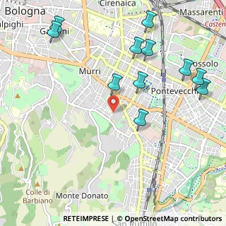 Mappa Via Emilio Baumann, 40137 Bologna BO, Italia (1.25909)