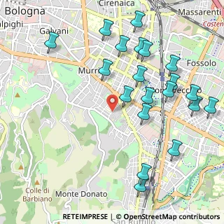 Mappa Via Emilio Baumann, 40137 Bologna BO, Italia (1.1985)