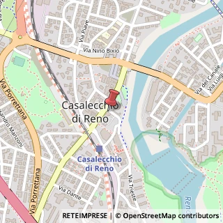 Mappa Via Guglielmo Marconi, 43, 40033 Casalecchio di Reno, Bologna (Emilia Romagna)