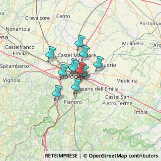 Mappa Via Calabria, 40139 Bologna BO, Italia (7.21)