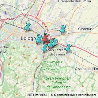 Mappa Via Calabria, 40139 Bologna BO, Italia (2.02727)