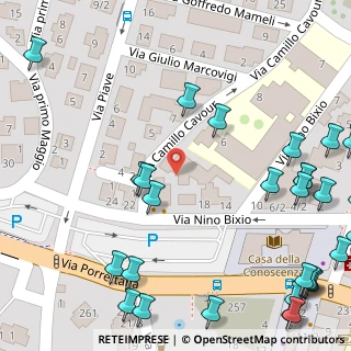 Mappa Via Camillo Benso Conte di Cavour, 40033 Casalecchio di Reno BO, Italia (0.08276)