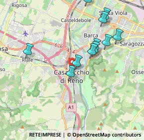 Mappa Via Camillo Benso Conte di Cavour, 40033 Casalecchio di Reno BO, Italia (1.94818)