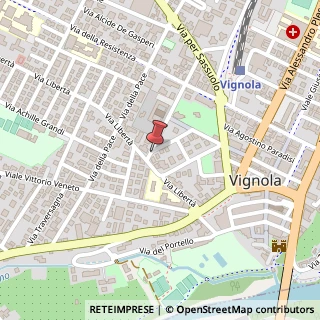 Mappa Via Libertà, 220, 41058 Vignola, Modena (Emilia Romagna)