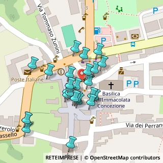 Mappa Via Giambattista Badano, 17046 Sassello SV, Italia (0.024)