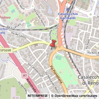 Mappa Via Bazzanese, 5, 40033 Casalecchio di Reno, Bologna (Emilia Romagna)