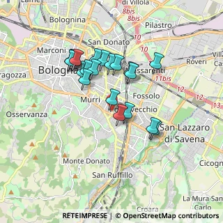 Mappa Passo carraio a destra del civico, 40137 Bologna BO, Italia (1.5555)