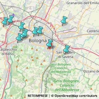 Mappa Passo carraio a destra del civico, 40137 Bologna BO, Italia (4.88818)