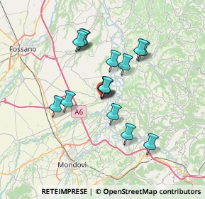 Mappa Via Torino, 12061 Carrù CN, Italia (5.82267)