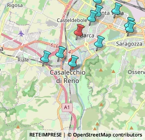 Mappa Via G. Mazzini, 40033 Bologna BO, Italia (2.33636)