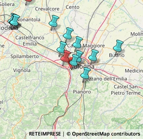 Mappa Via Don Filippo Ercolani, 40033 Casalecchio di Reno BO, Italia (16.692)