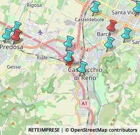 Mappa Via del Fanciullo, 40033 Casalecchio di Reno BO, Italia (3.24706)