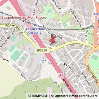Mappa Via del Fanciullo, 6, 40033 Casalecchio di Reno, Bologna (Emilia Romagna)