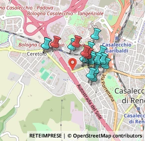 Mappa Via del Fanciullo, 40033 Casalecchio di Reno BO, Italia (0.299)