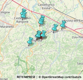 Mappa Via Don G. Gherardi, 41056 Savignano sul Panaro MO, Italia (5.21818)