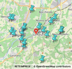 Mappa Via Don G. Gherardi, 41056 Savignano sul Panaro MO, Italia (2.0985)