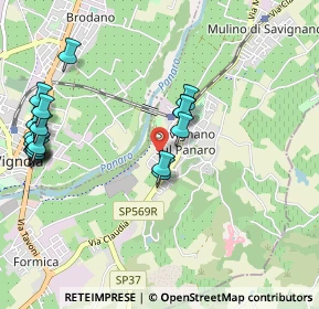 Mappa Via Don G. Gherardi, 41056 Savignano sul Panaro MO, Italia (1.226)