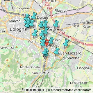 Mappa Murri, 40137 Bologna BO, Italia (1.59579)