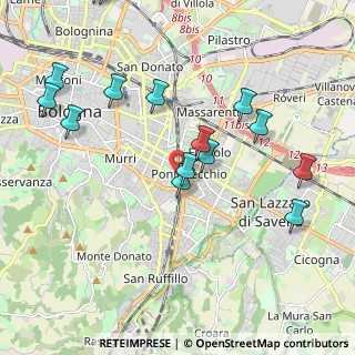 Mappa Murri, 40137 Bologna BO, Italia (2.37867)