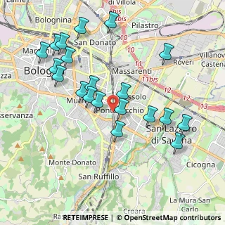 Mappa Murri, 40137 Bologna BO, Italia (2.068)