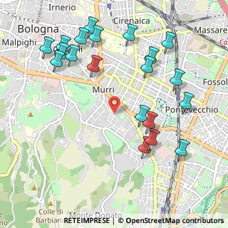 Mappa Via Siepelunga, 40137 Bologna BO, Italia (1.219)