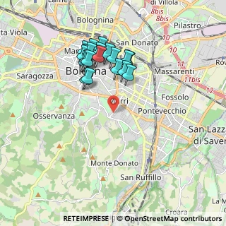 Mappa Via Sergio Tavernari, 40137 Bologna BO, Italia (1.8025)