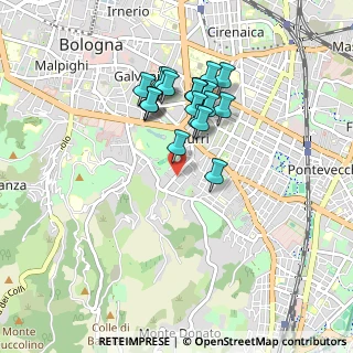 Mappa Via Sergio Tavernari, 40137 Bologna BO, Italia (0.76)