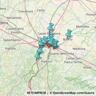 Mappa Via Sergio Tavernari, 40137 Bologna BO, Italia (6.71)