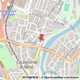 Mappa Via G. Mazzini, 33, 40033 Casalecchio di Reno, Bologna (Emilia Romagna)