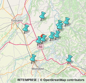 Mappa Strada Prefetto, 12061 Carrù CN, Italia (6.42455)