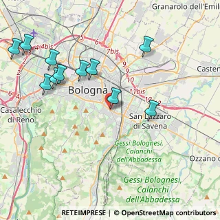 Mappa Via Murri, 40137 Bologna BO, Italia (4.70909)