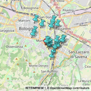 Mappa Via Murri, 40137 Bologna BO, Italia (1.186)
