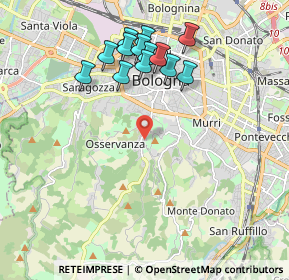 Mappa 40136 Bologna BO, Italia (1.96462)