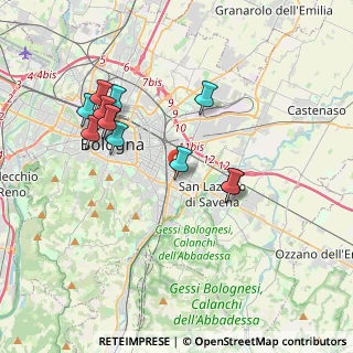 Mappa Via Marche, 40139 Bologna BO, Italia (3.6875)
