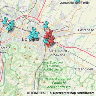 Mappa Via Marche, 40139 Bologna BO, Italia (4.16133)
