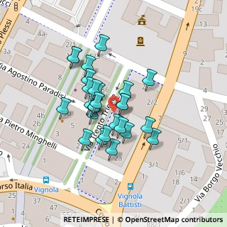 Mappa Via Trento Trieste, 41058 Vignola MO, Italia (0.04148)