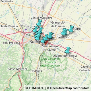 Mappa , 40139 Bologna BO, Italia (4.94929)