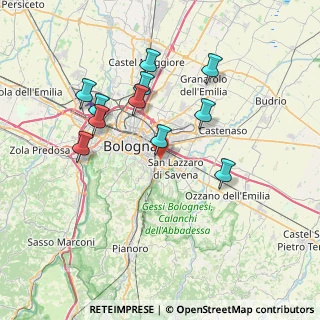 Mappa , 40139 Bologna BO, Italia (7.17545)