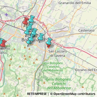 Mappa , 40139 Bologna BO, Italia (4.49667)