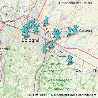 Mappa , 40139 Bologna BO, Italia (3.73533)