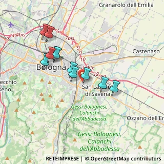 Mappa , 40139 Bologna BO, Italia (3.29545)