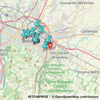 Mappa , 40139 Bologna BO, Italia (3.21636)