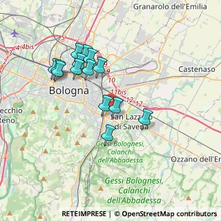 Mappa , 40139 Bologna BO, Italia (3.44857)