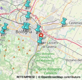Mappa , 40139 Bologna BO, Italia (5.21364)
