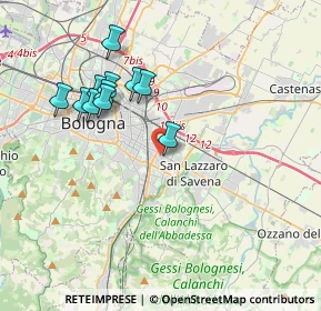 Mappa , 40139 Bologna BO, Italia (3.60909)