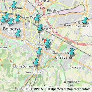 Mappa , 40139 Bologna BO, Italia (2.74867)