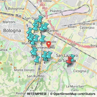 Mappa , 40139 Bologna BO, Italia (1.746)
